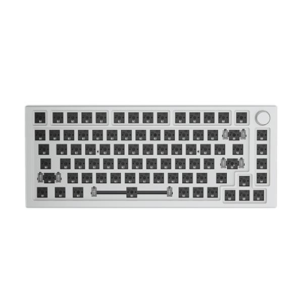 Barebone Glorious GMMK Pro 75% Branco Gelo