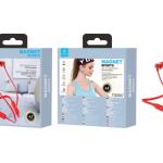 Auriculares Bluetooth Desportivo Vermelha