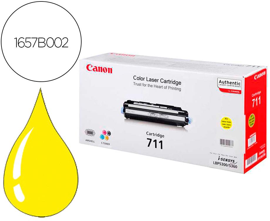 Toner Original Canon 711 Amarelo