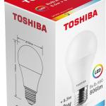 Lâmpada LED A60 E27 8,5 W 3000K - TOSHIBA