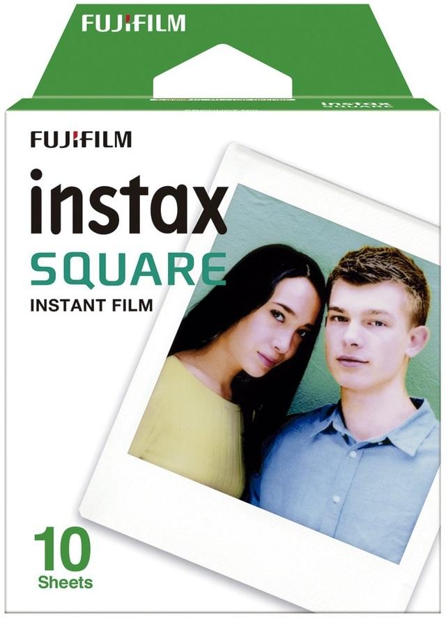 Papel Fotográfico 54 x 86 mm p/ Instax Square (10 Fotografias) - FUJIFILM