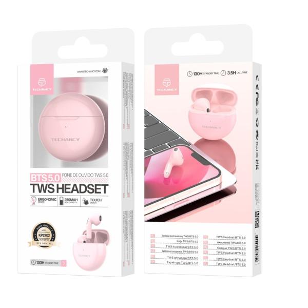 Auriculares Tws Rosa