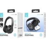Y523 Auriculares Sem Fios On-Ear Com Tecnologia Bluetooth, Leves, Confortaveis Preto