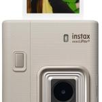 Máquina Fotográfica Instantânea Instax Mini LiPlay+ (Bege) - FUJIFILM