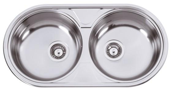 Lava Loiça Dueto 847x444mm (Aço Inoxidável Polido) - RODI