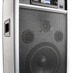 Coluna Amplificada Portátil 8 250W CD/MP3/USB/SD/2xUHF/BLUETOOTH (ST100 MK2) - VONYX