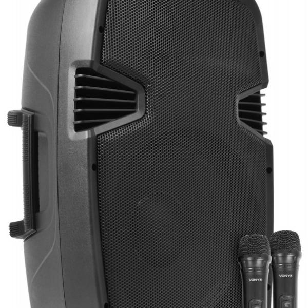 Coluna Amplificada Portátil ABS 12 500W MP3/USB/SD/2xUHF/BLUETOOTH (SPJ - PA912) - VONYX