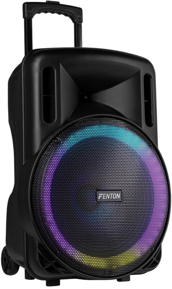 Coluna Portátil LED MK2 15 800W BLUETOOTH/USB/SD c/ Microfone + Comando (FT15LED) - FENTON