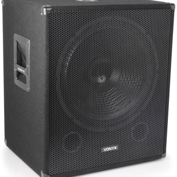 Subwoofer Bi - Amplificado 18 1000W (SMWBA18) - VONYX