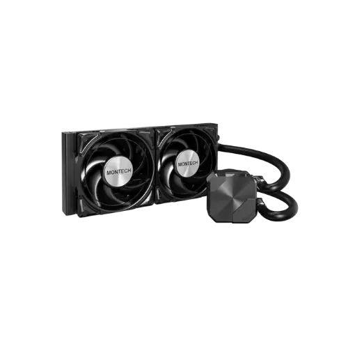 Water Cooler CPU Montech HyperFlow Silent 240mm Preto