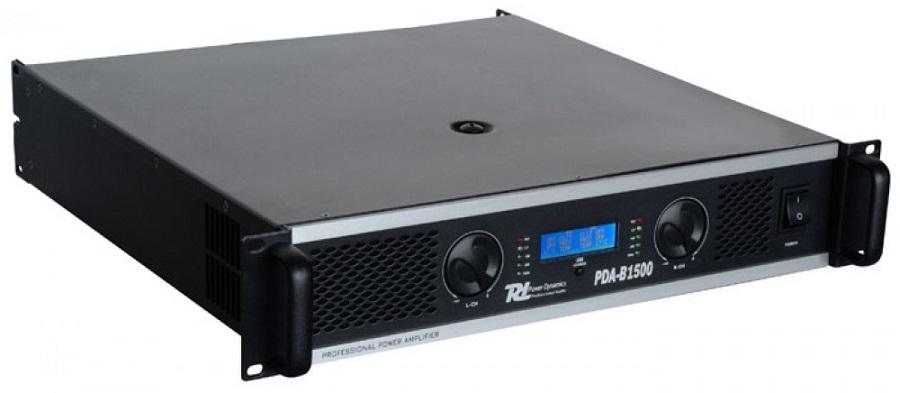 Amplificador PA Profissional 2x 1000W RMS (PDA - B1500) - Power Dynamics