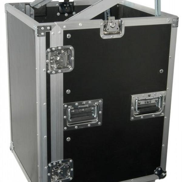 Rack Metálica 19 8U + 16U c/ Rodas (PD - F16U8) - Power Dynamics