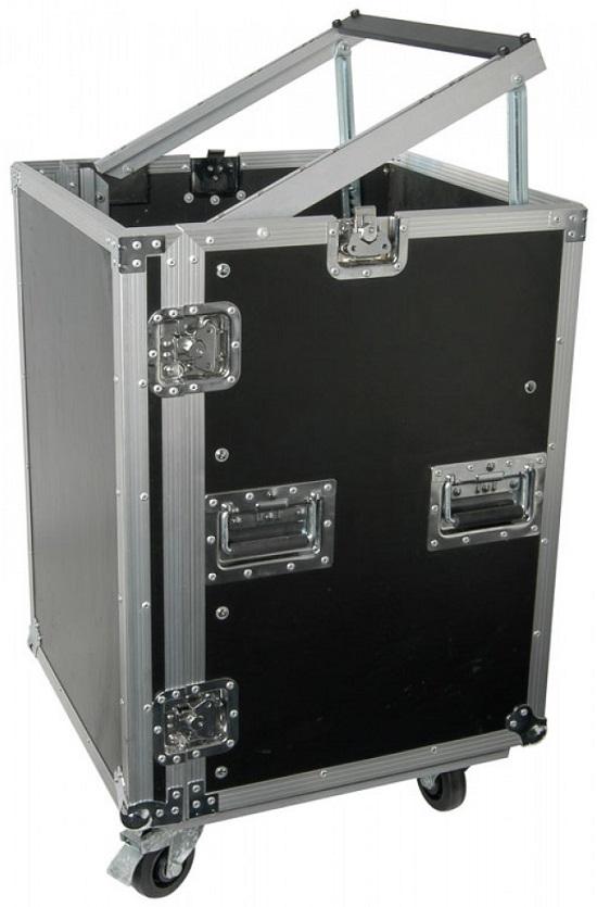Rack Metálica 19 8U + 12U c/ Rodas (PD - F12U8) - Power Dynamics
