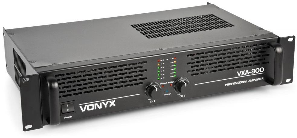 Amplificador PA Profissional 2x 400W (VXA - 800 II) - VONYX