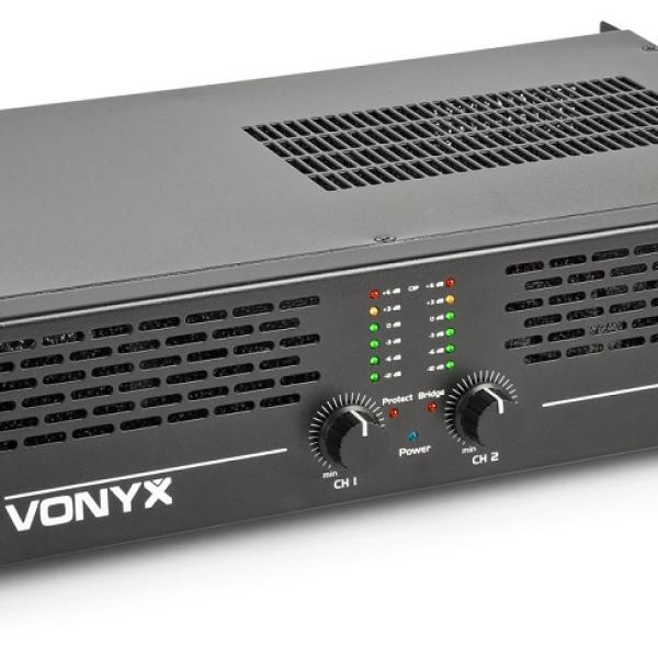 Amplificador PA Profissional 2x 600W (VXA - 1200 II) - VONYX
