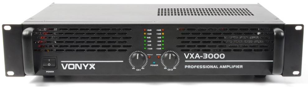 Amplificador PA Profissional 2x 1500W (VXA - 3000) - VONYX