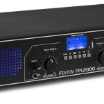Amplificador PA Digital 2000W 19 USB/SD/AUX/RCA/BLUETOOTH + EQ (FPL2000) LEDs Azuis - FENTON