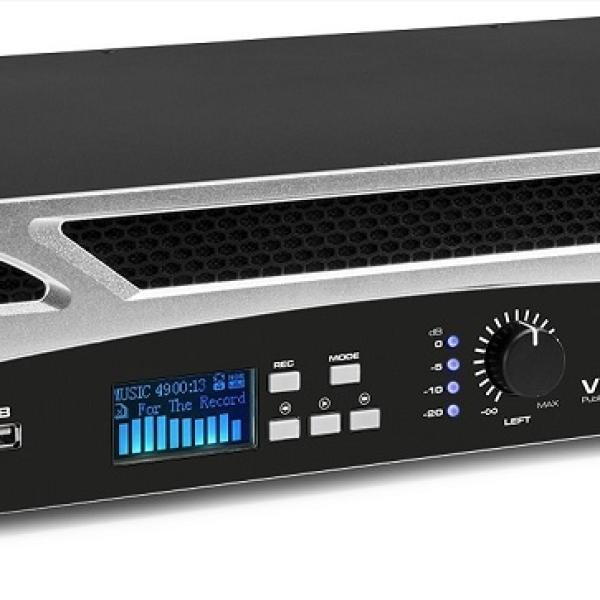 Amplificador PA 2x 300W 19 MP3/USB/SD/AUX/RCA/BLUETOOTH (VPA600) - VONYX