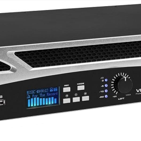 Amplificador PA 2x 500W 19 MP3/USB/SD/AUX/RCA/BLUETOOTH (VPA1000) - VONYX