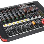 Mesa de Mistura Amplificada 6 Canais 400W c/ USB/MP3/BLUETOOTH (PDM - M604A) - Power Dynamics