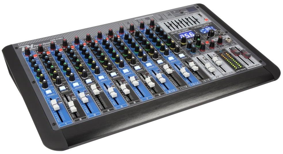 Mesa de Mistura Profissional 16 Canais c/ USB/MP3/BLUETOOTH (PDM - S1604) - Power Dynamics