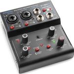 Mesa de Mistura 3 Canais com USB Audio (VMM301) - VONYX