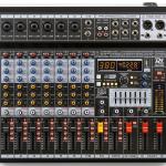 Mesa de Mistura 8 Canais c/ USB/BT/DSP (PDM - T804) - Power Dynamics
