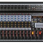 Mesa de Mistura 12 Canais c/ USB/BT/DSP (PDM - T1204) - Power Dynamics