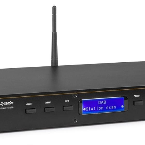 Leitor USB/AUX MP3 19 1U c/ Bluetooth e Sintonizadores FM/DAB+ (PDC40) - Power Dynamics