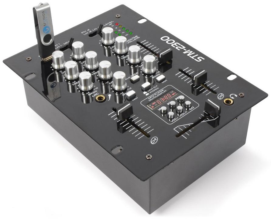 Mesa de Mistura 2 Canais com USB/MP3 (STM - 2300) - VONYX