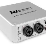 Interface Áudio USB Portátil 2 Canais (PDX25) - Power Dynamics