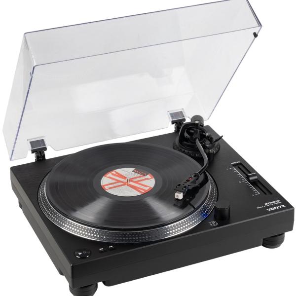 Gira Discos DJ 33/45 RPM c/ Acionamento por Correia (DT3000) - VONYX