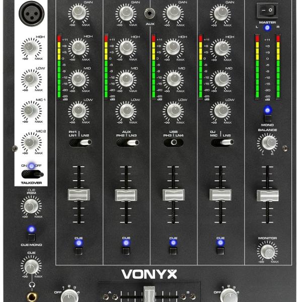 Mesa de Mistura DJ 4 Canais com USB (STM - 7010) - Skytec