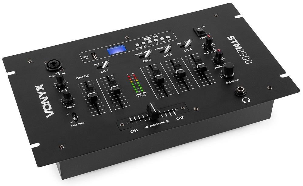 Mesa de Mistura 5 Canais c/ USB/MP3/BLUETOOTH (STM2500) - VONYX