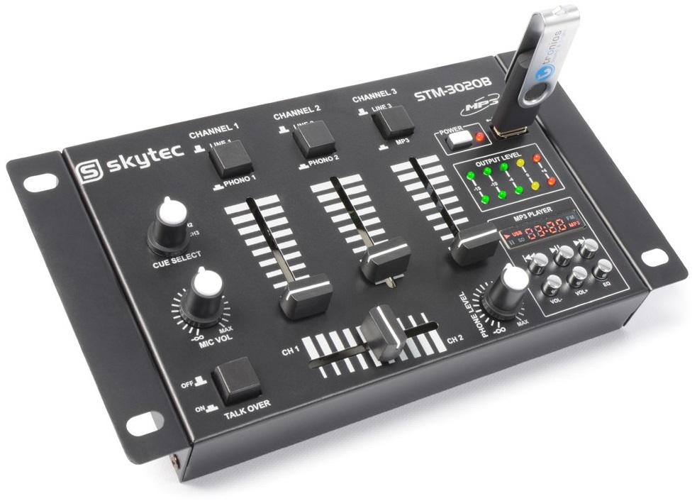 Mesa de Mistura 6 Canais com USB/MP3 (STM - 3020B) - VONYX
