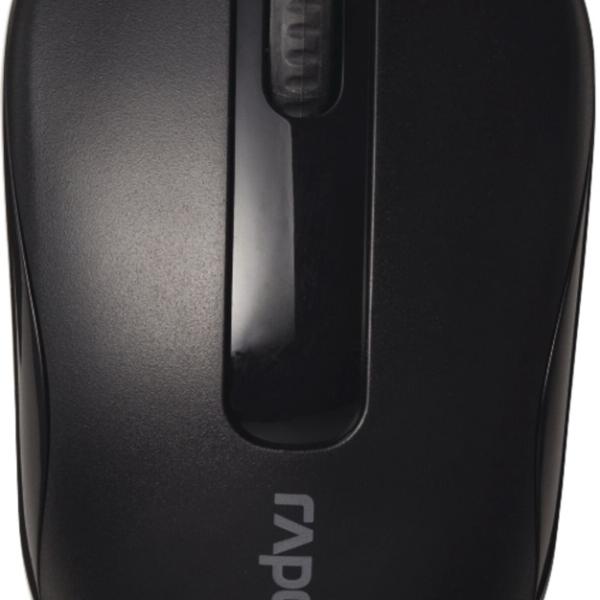 Rato Ótico M10 Plus Wireless 1000DPI (Preto) - RAPOO