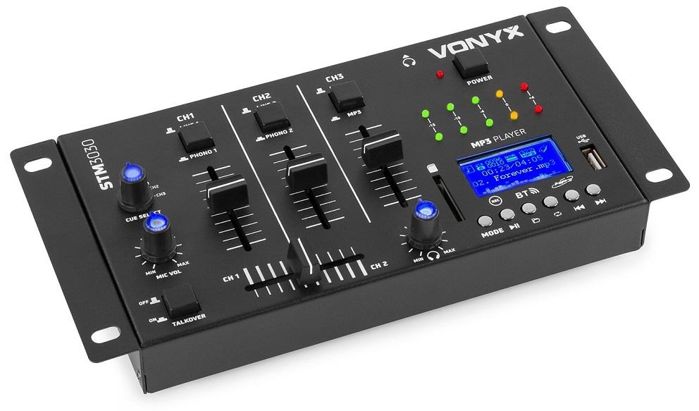 Mesa de Mistura 4 Canais com USB/MP3/BLUETOOTH/REC (STM3030) - VONYX