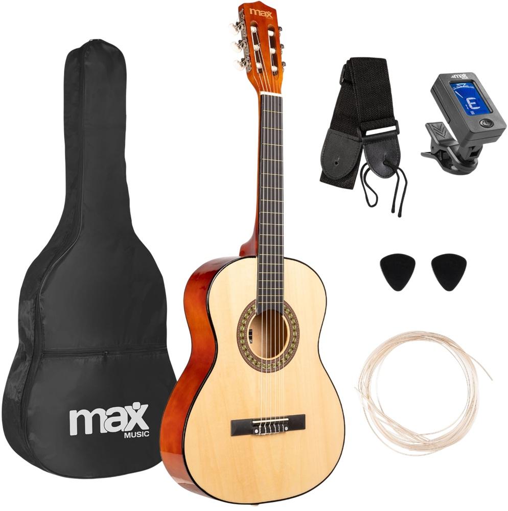 Pack SoloArt Guitarra Clássica Junior 3/4 + Acessórios - MAX