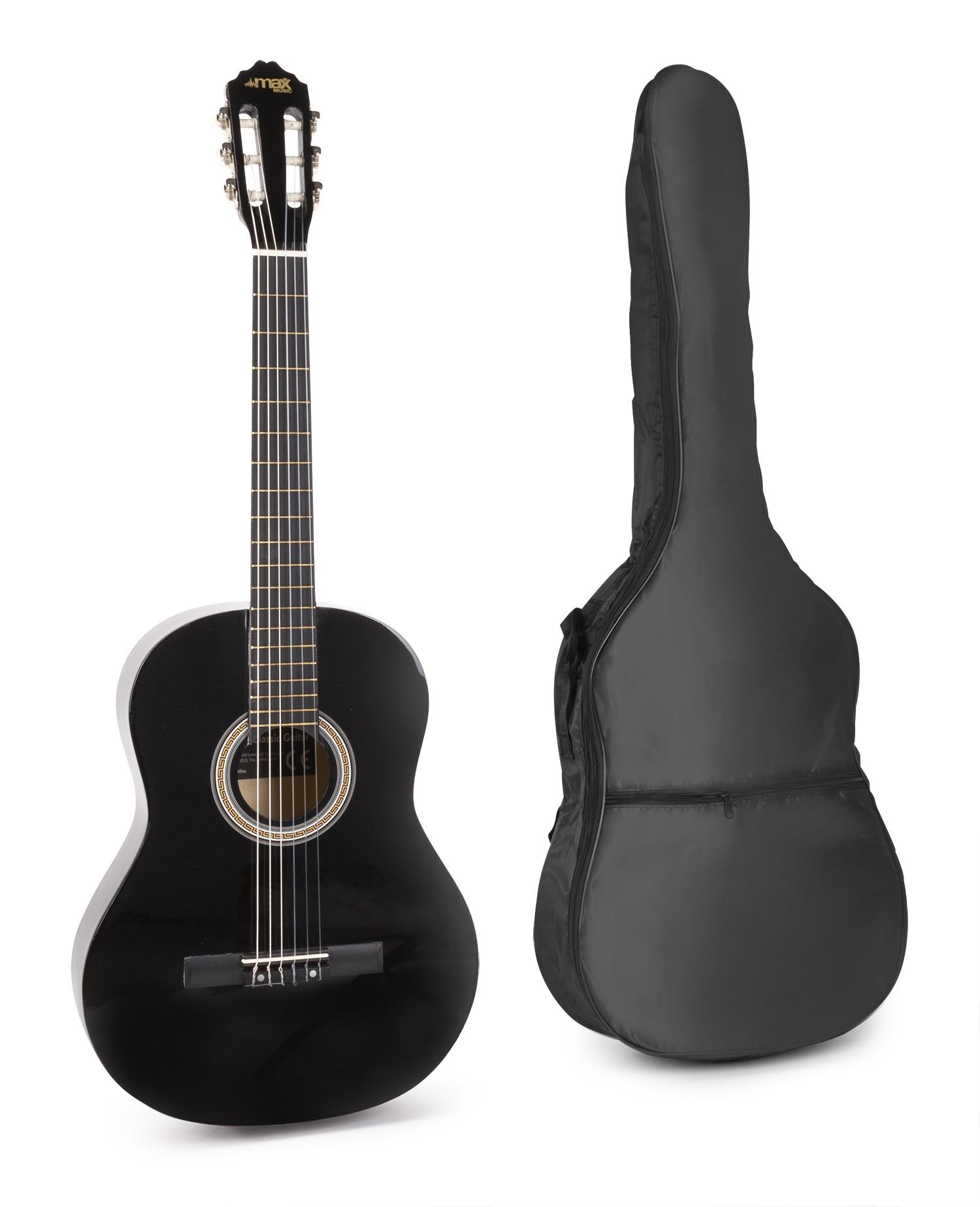 Pack Soloart Guitarra Clássica + Acessórios (Preto) - MAX