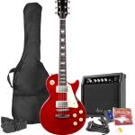 Pack GIGKIT Guitarra Elétrica + Amplificador 6 40W (Vermelho) - MAX