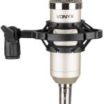 Microfone de Estúdio Condensador (CM400) Cinza - VONYX