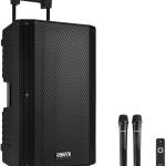 Coluna Amplificada Portátil 15 1000W MP3/USB/SD/FM/2xUHF/BLUETOOTH (VSA700) - VONYX