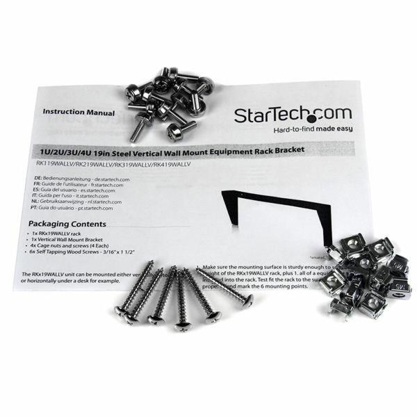 Braçadeira Startech RK419WALLV