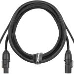 Cabo Powercon TR + XLR Macho - Powercon TR + XLR Fêmea (50cm) - PD - CONNEX CX07 - 05