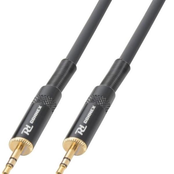 Cabo Jack 3.5mm Stereo Macho - Jack 3.5mm Stereo Macho (6 mts) - POWER DYNAMICS CONNEX CX88 - 6