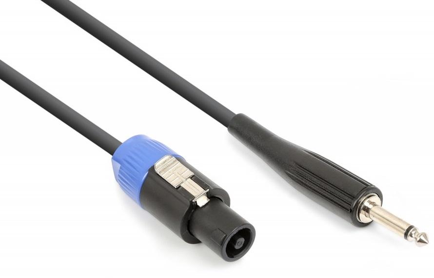 Cabo Speakon Macho - Jack 6,35mm Mono Macho (10 mts) - VONYX
