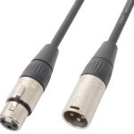 Cabo DMX Canon Macho - Canon Fêmea (3 mts) - POWER DYNAMICS CONNEX