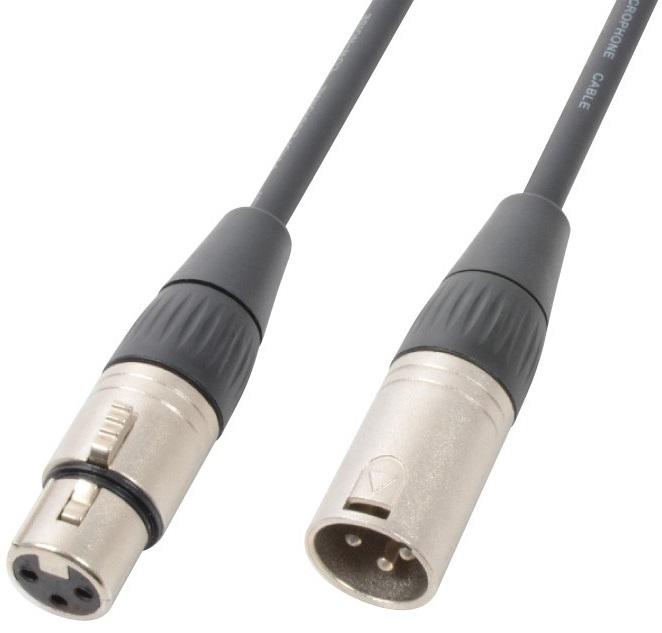 Cabo DMX Canon Macho - Canon Fêmea (3 mts) - POWER DYNAMICS CONNEX