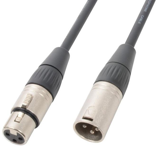 Cabo DMX Canon Macho - Canon Fêmea (6 mts) - Power Dynamics CONNEX
