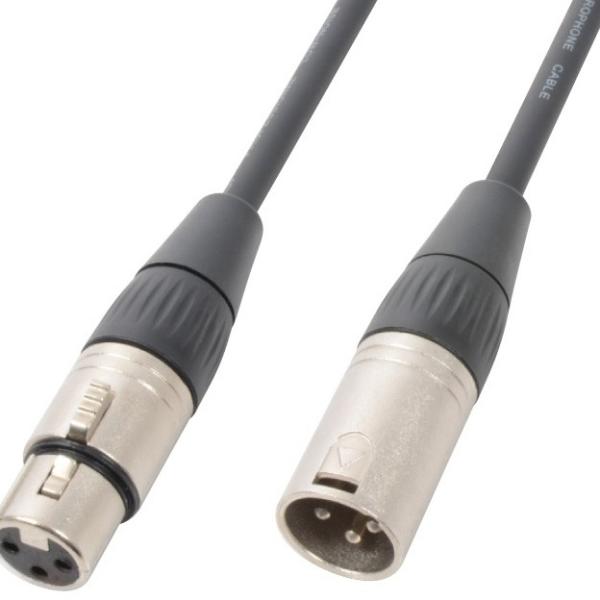 Cabo DMX Canon Macho - Canon Fêmea (12 mts) - Power Dynamics Connex CX100 - 12
